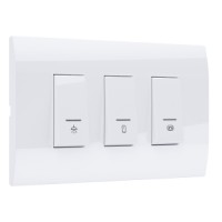 ИНДИКАТОР ЗА КУПАТИЛО 3Х16А 4М СБ БЕЛА БОЈА МОДУС 612538